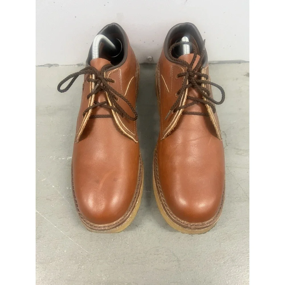 Thomas McCan Men's Brown Leather‎ Derby Oxford Dress Shoes Size 11 Classic Style